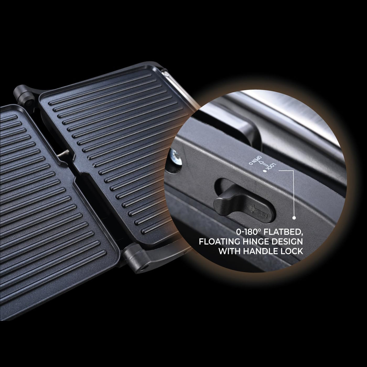 Stainless steel sandwich grill with oil drip collector tray