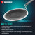 Professional-grade 22cm roti tawa suitable for induction, gas, and all cooktop types