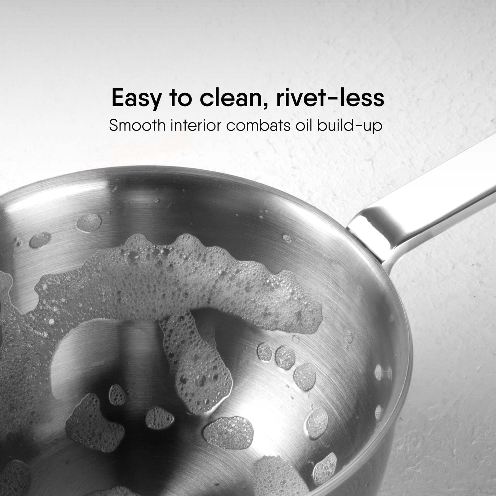 Traditional Indian Stainless Steel Tempering Pan with Innovative Stand