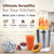 AGARO Nutri-Max 1000W Personal Blenders