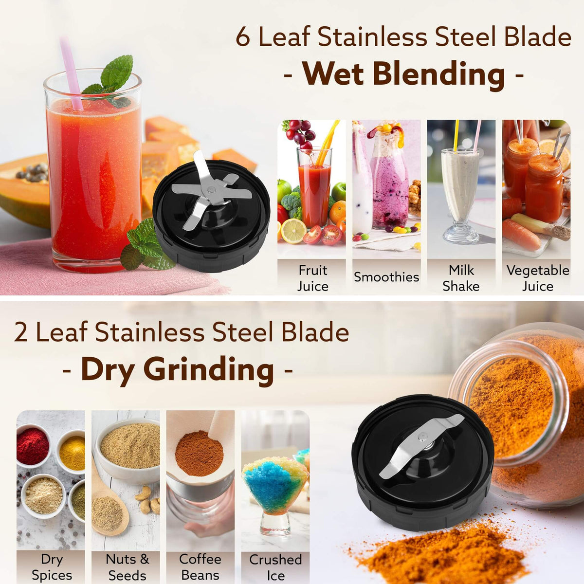 AGARO Nutri-Max 1000W Personal Blender