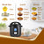 AGARO Imperial 8 Litre Black Electric Pressure Cooker, 14 preset cooking functions, stainless steel inner pot