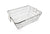 Kitchen Mart Stainless Steel Dish Draining Basket/Kuda, Rectangle, Durable and Rust-Proof