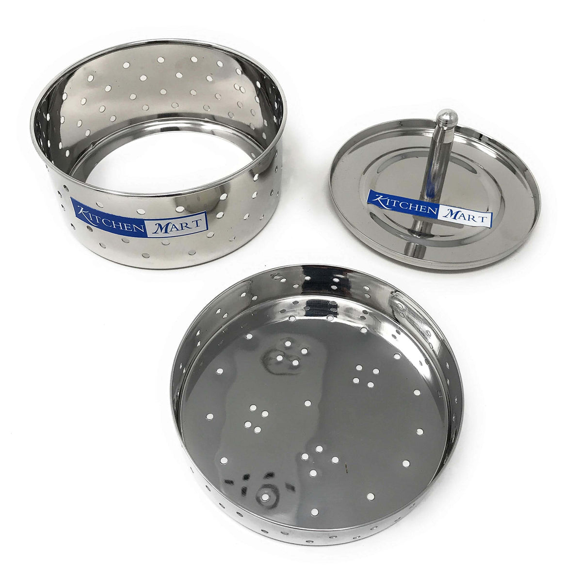 Kitchen Mart Panira Deluxe Paneer Maker Small 11cm Silver Fresh Homemade Paneer