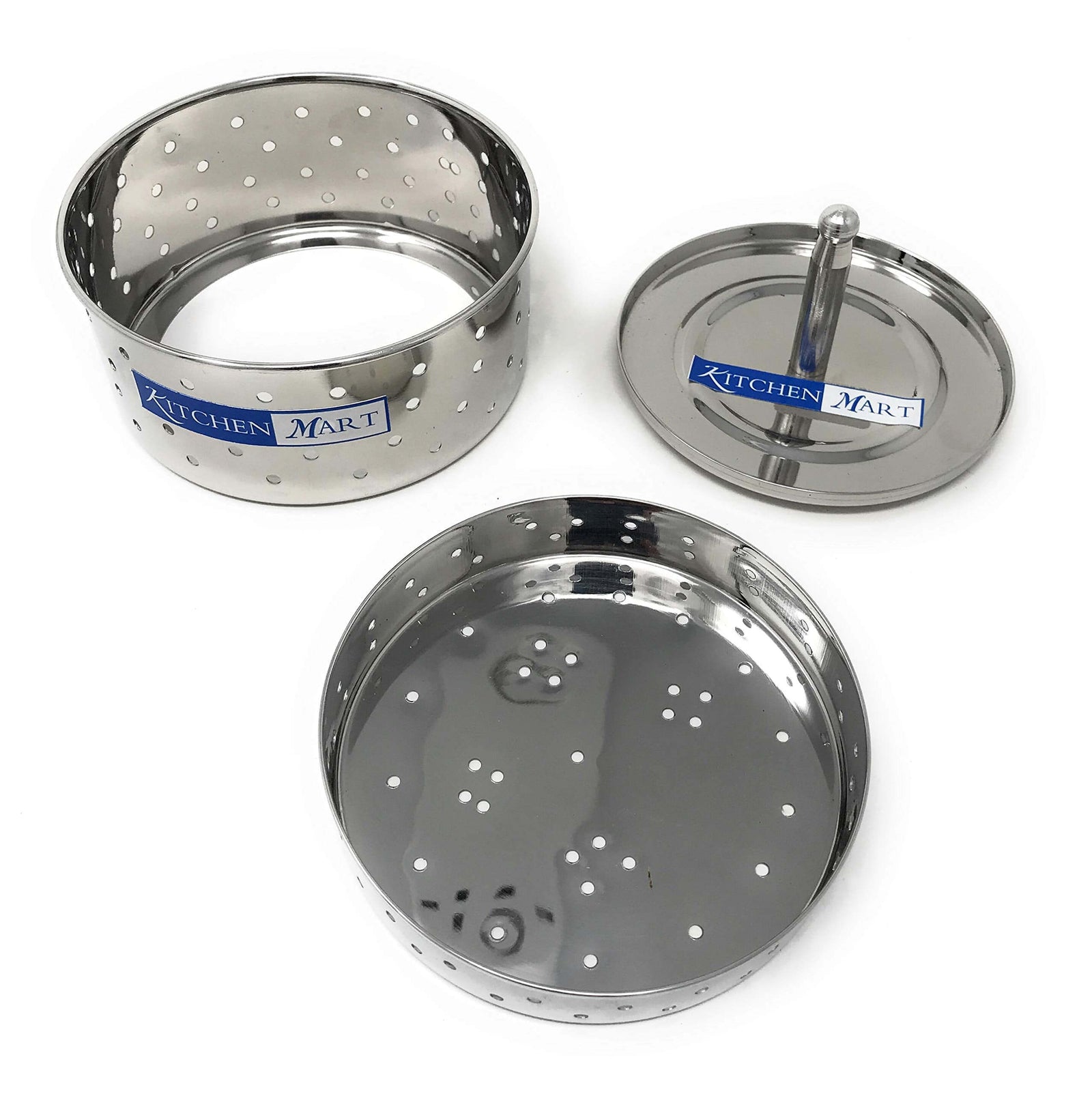 Kitchen Mart Panira Deluxe Paneer Maker Small 11cm Silver Fresh Homemade Paneer