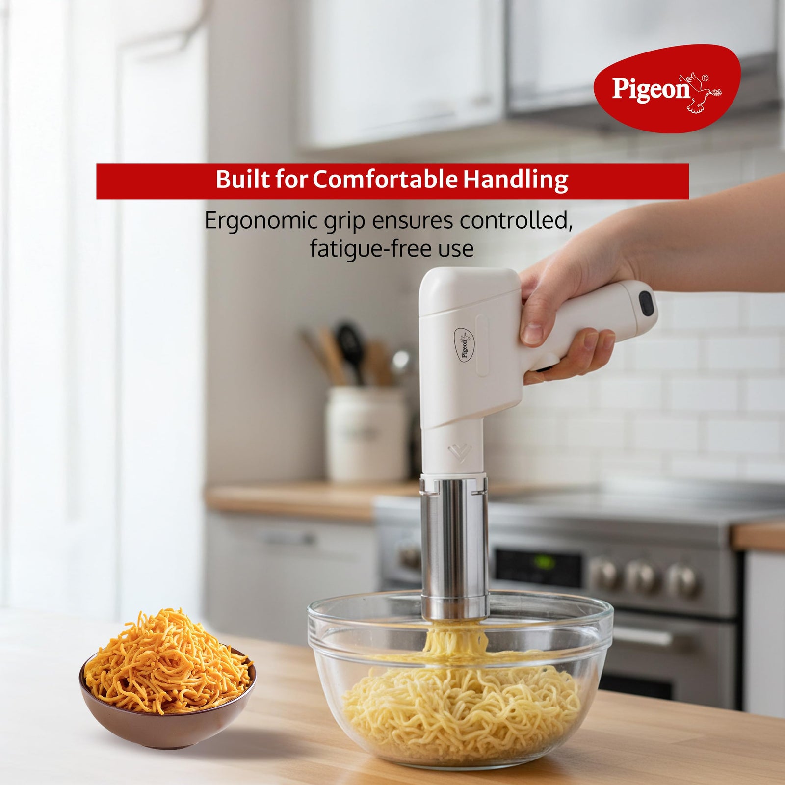 Pigeon electric idiyappam maker for homemade sevai and noodles