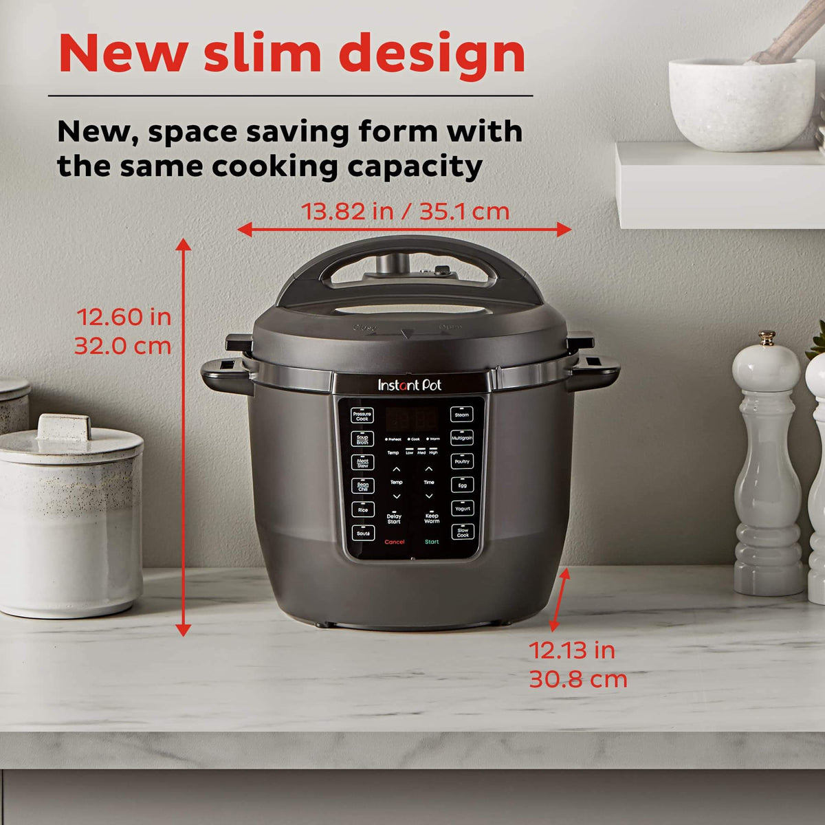 Instant Pot RIO displaying control panel and settings. 2