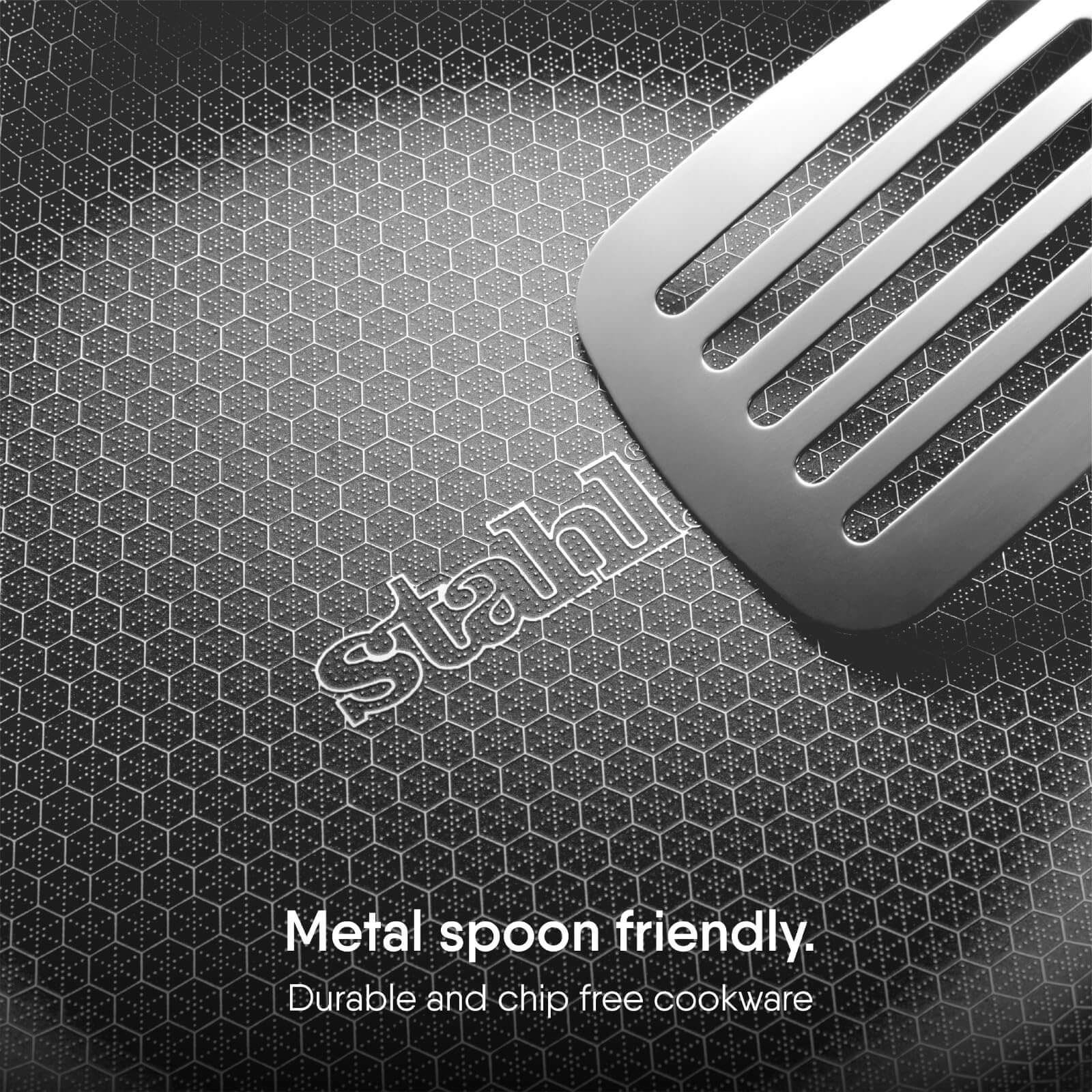 Made in India Stahl Artisan Hybrid Triply Tawa for rotis and dosas