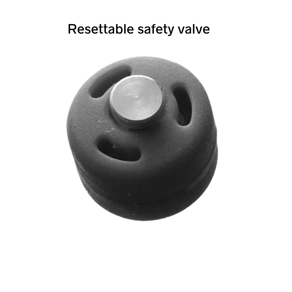 Kitchen Mart safety valve compatible with Stahl Pressure Cookers outer lid only