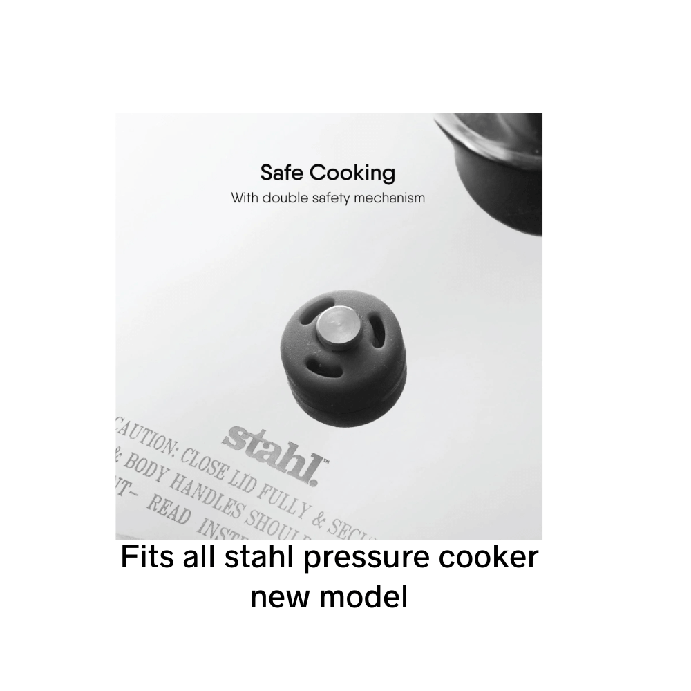 Kitchen Mart safety valve compatible with Stahl Pressure Cookers outer lid only