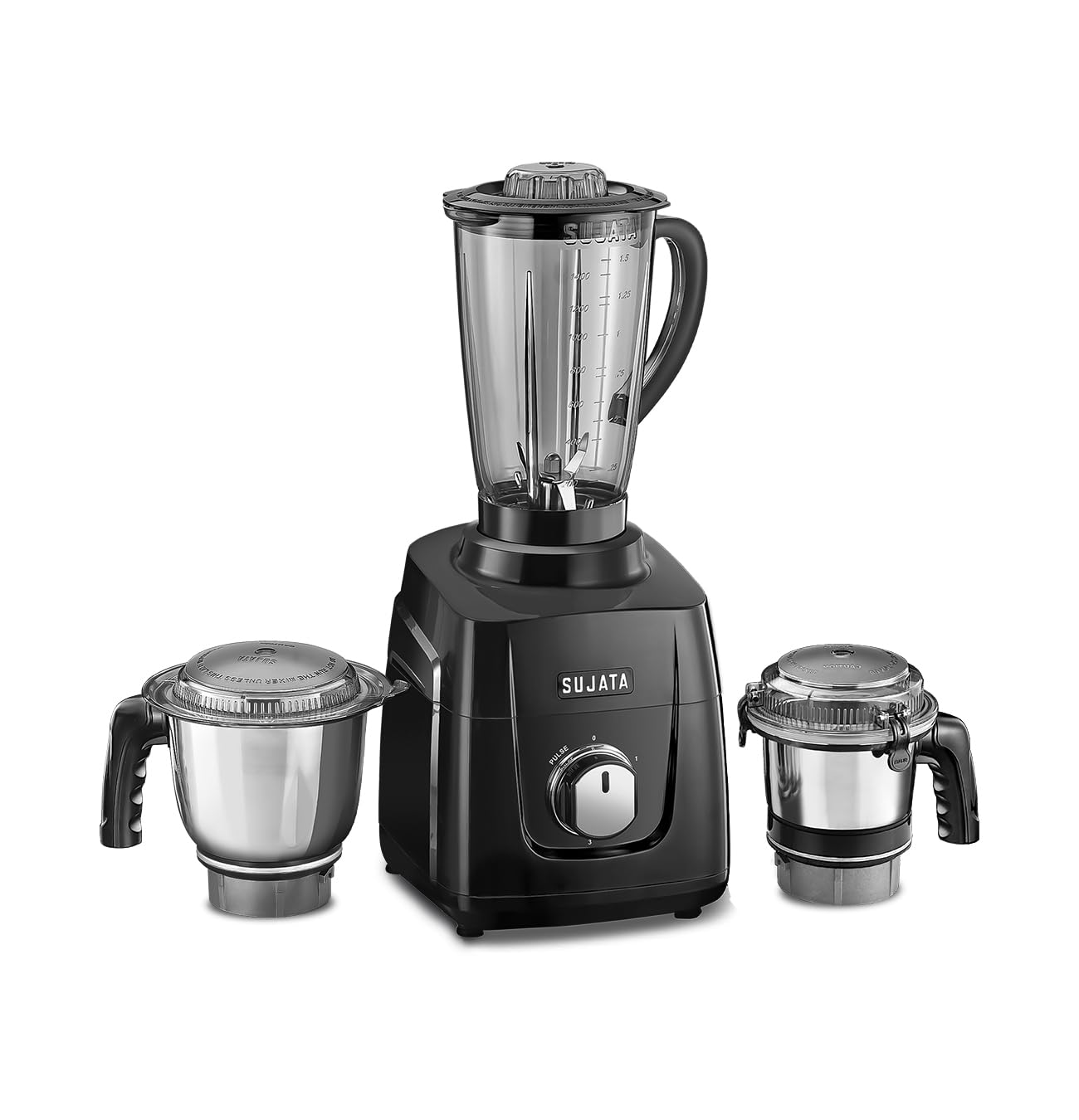 Sujata MG01 Mixer Grinder, 1000W, 3 Jars