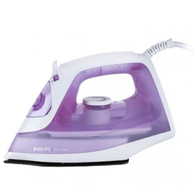 Philips purple steam iron with ceramic soleplate and 1250W power