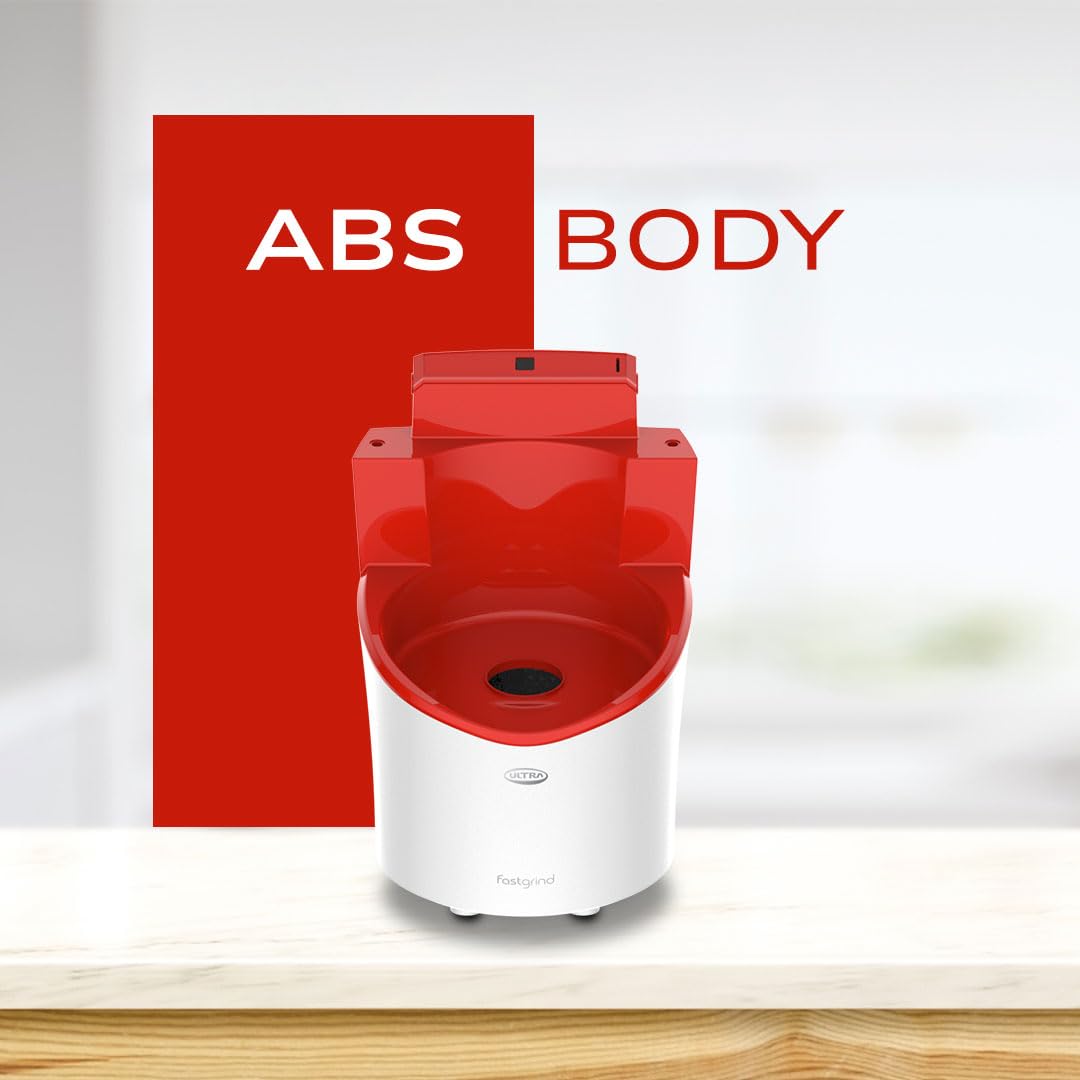 Ultra Fast Grind wet grinder with AISI 304 steel drum visible