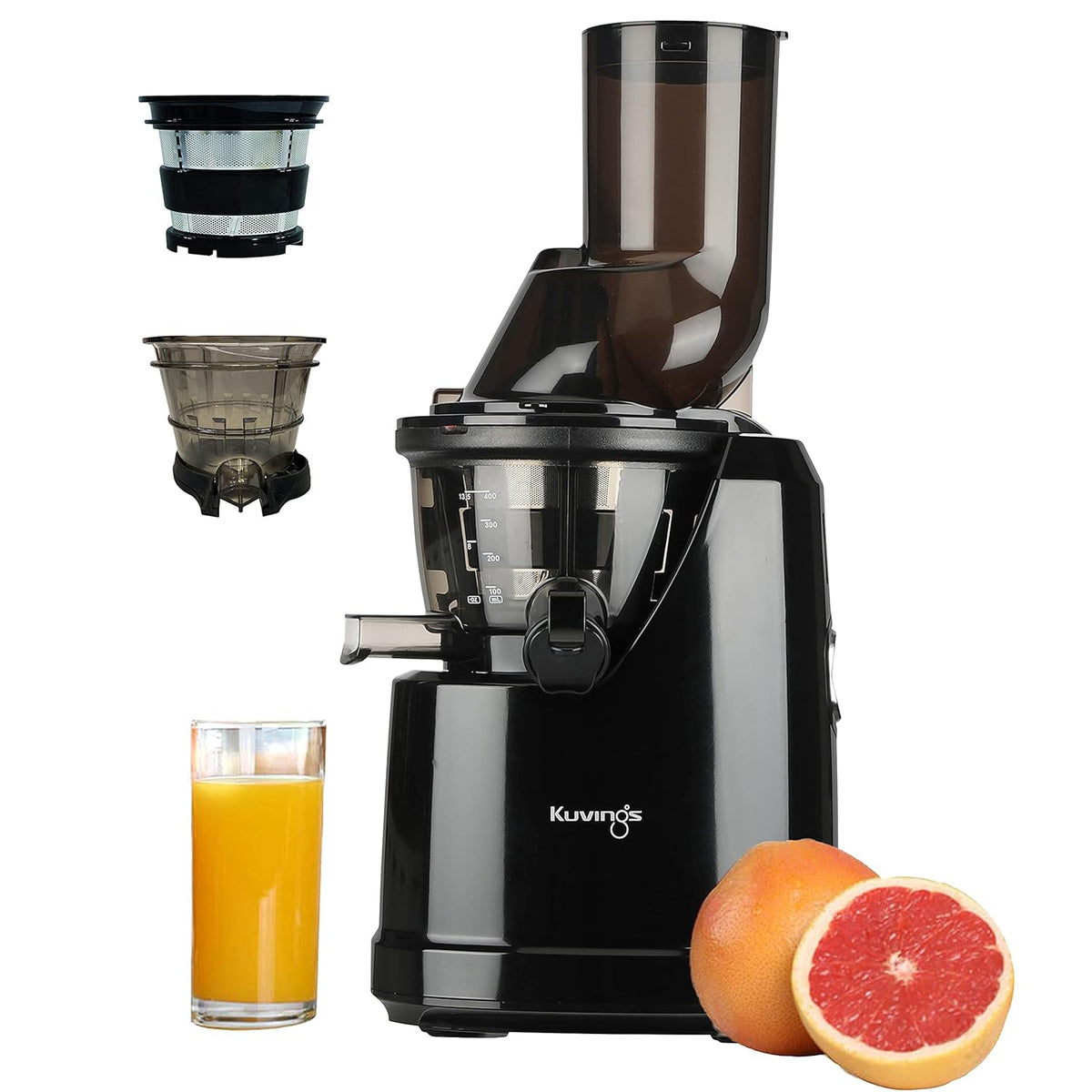 Kuvings B1700 Professional Cold Press Whole Slow Juicer with Smoothie & Sorbet Attachments Included