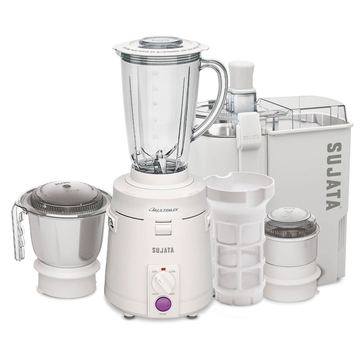sujata mixer grinder multimix with 3.6L pul container