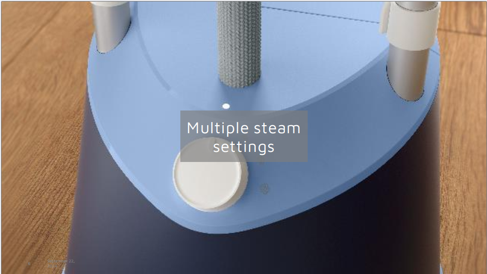 Philips Stand Garment Steamer STE1030/20 – 1800W, 36 g/min Steam Output, 1.8L Water Tank