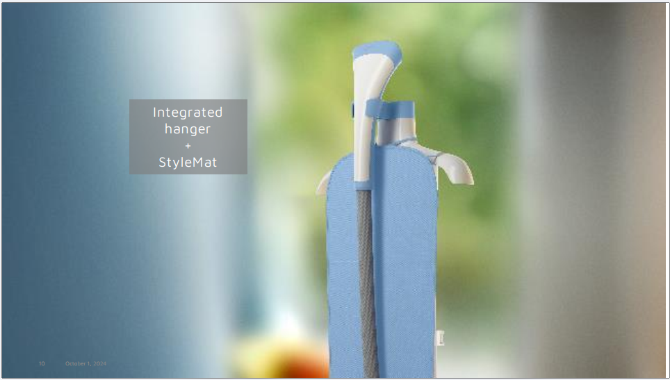 Philips Stand Garment Steamer STE1030/20 – 1800W, 36 g/min Steam Output, 1.8L Water Tank