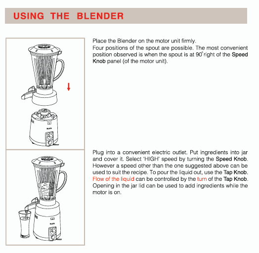 SUJATA MEgaflow blender attachement 3000ml
