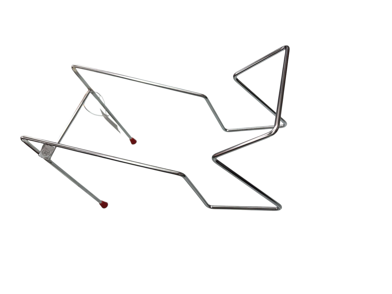 Multipurpose stainless steel pot holder with non-slip feet