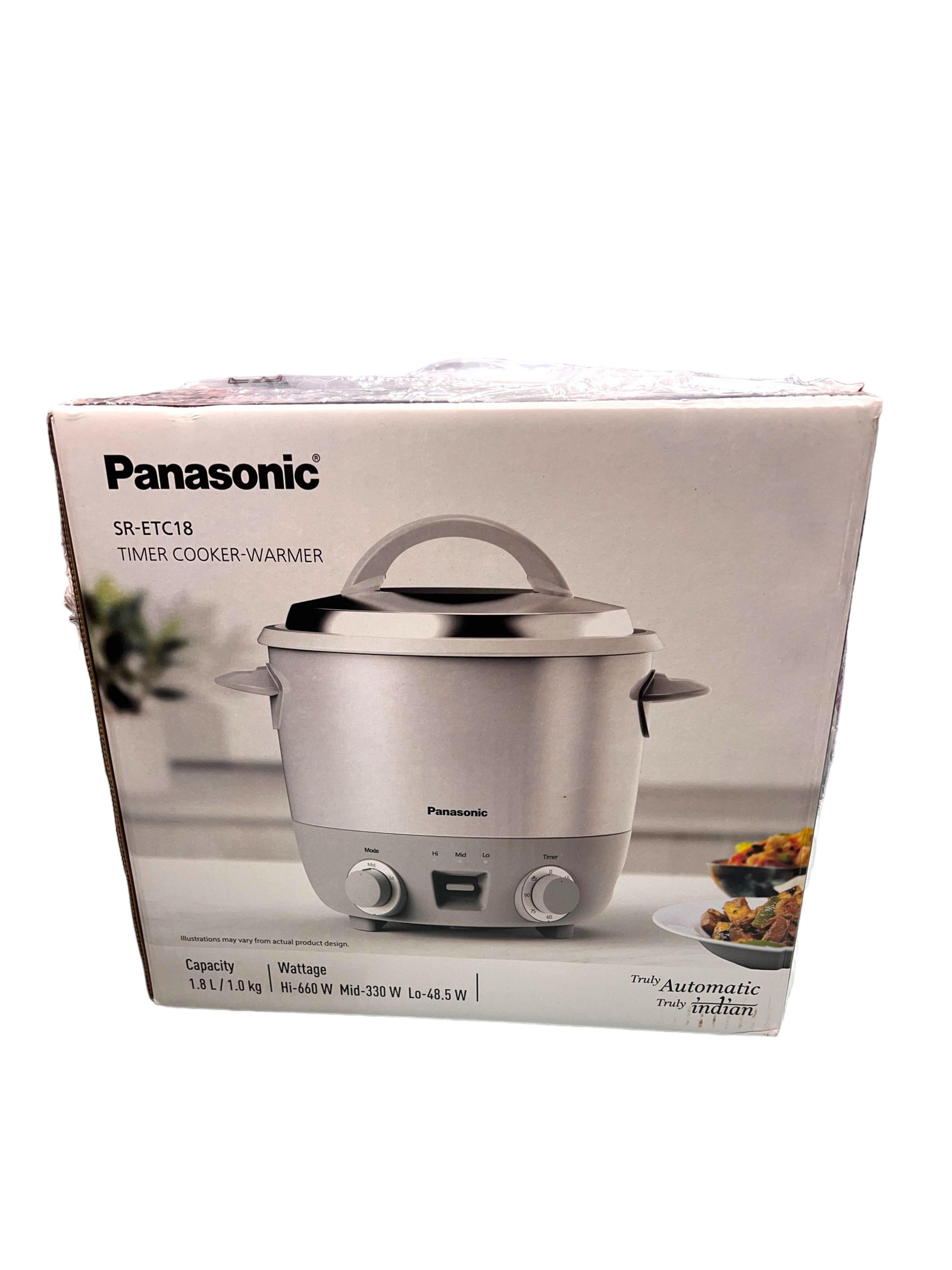 Panasonic Timer Cooker SR-ETC18 - 1.8L Multi-Stage Electric Cooker
