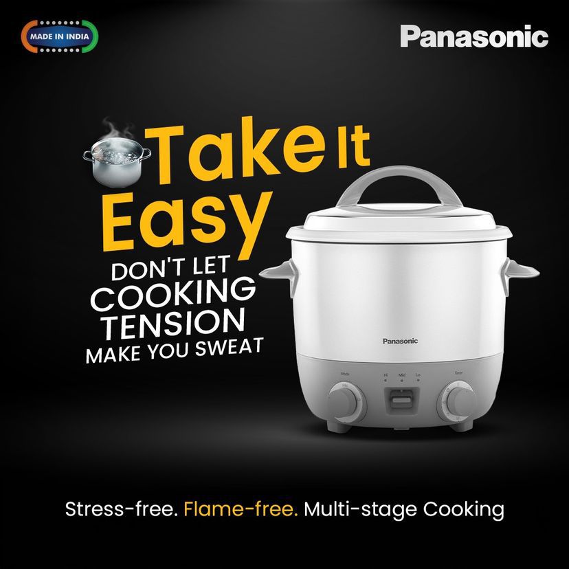 Panasonic Timer Cooker SR-ETC18 - 1.8L Multi-Stage Electric Cooker