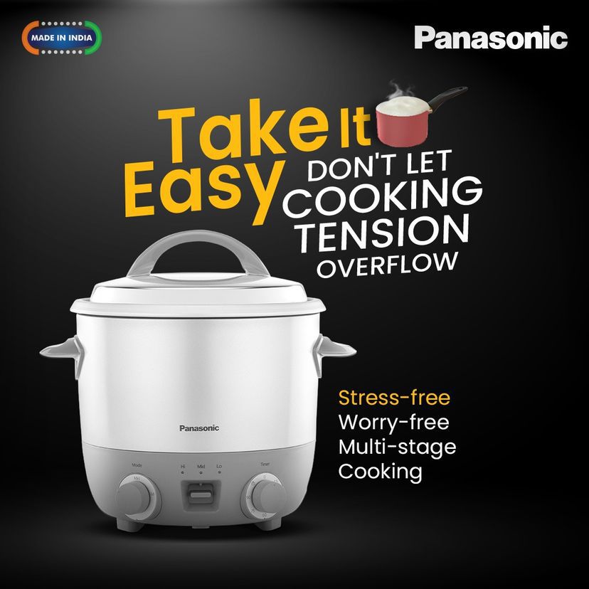 Panasonic Timer Cooker SR-ETC18 - 1.8L Multi-Stage Electric Cooker
