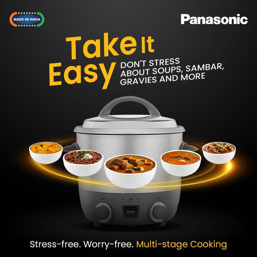 Panasonic Timer Cooker SR-ETC18 - 1.8L Multi-Stage Electric Cooker