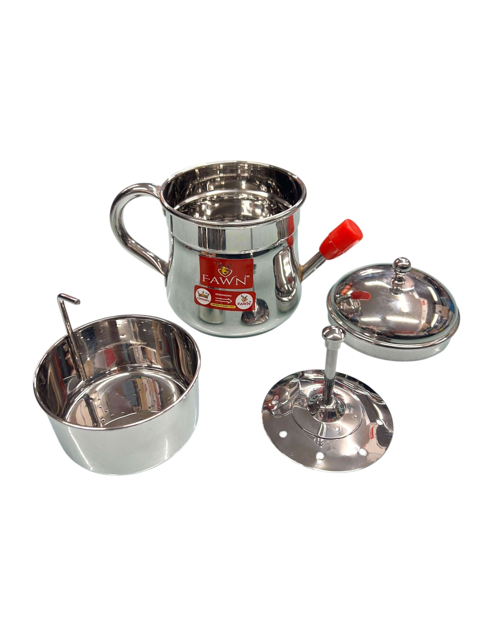 fawnBloot Stainless Steel Coffee Filter - Reusable Mesh Dripper for Pour Over Coffee