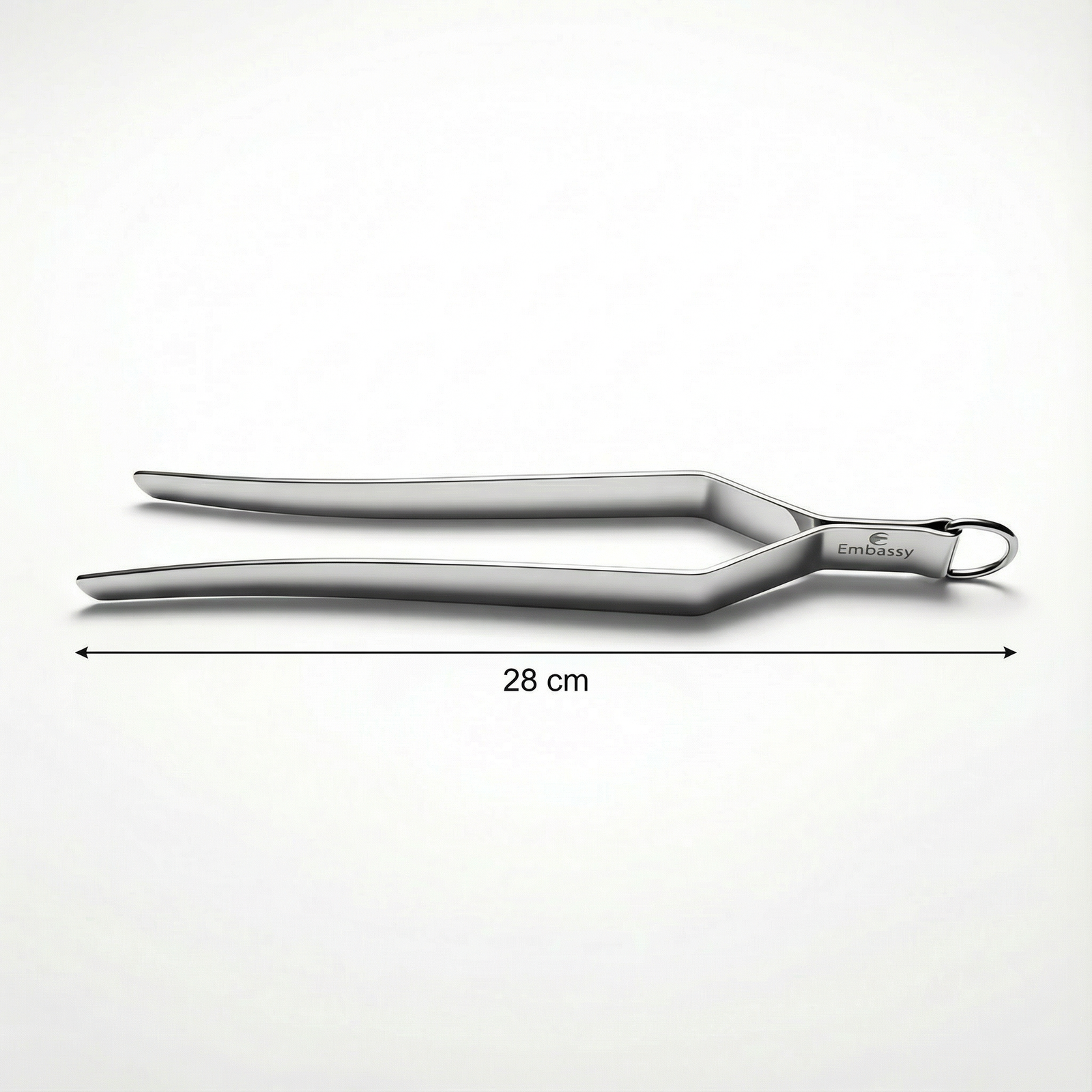 Embassy stainless steel chimta 28cm for Indian cooking