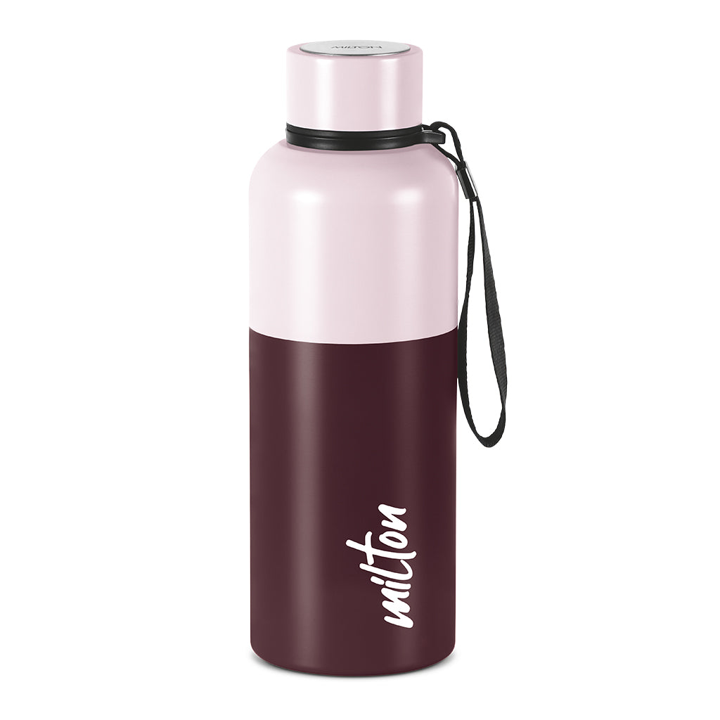 Milton Glassy Milton Pink Thermosteel Bottle 750 Ml Flask Milton