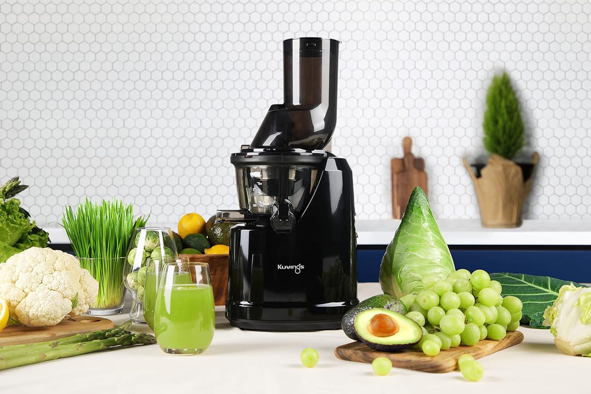 Kuvings B1700 Professional Cold Press Whole Slow Juicer with Smoothie & Sorbet Attachments Included