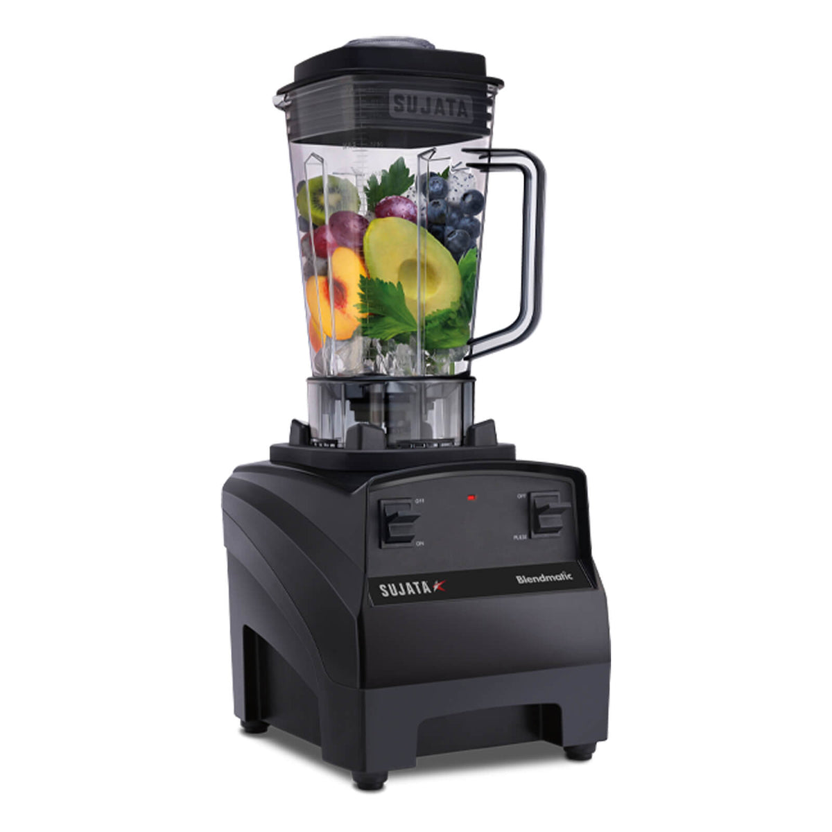 Sujata Blendmatic Commercial Bar Blender 1000W, Jar with Sound Enclosure