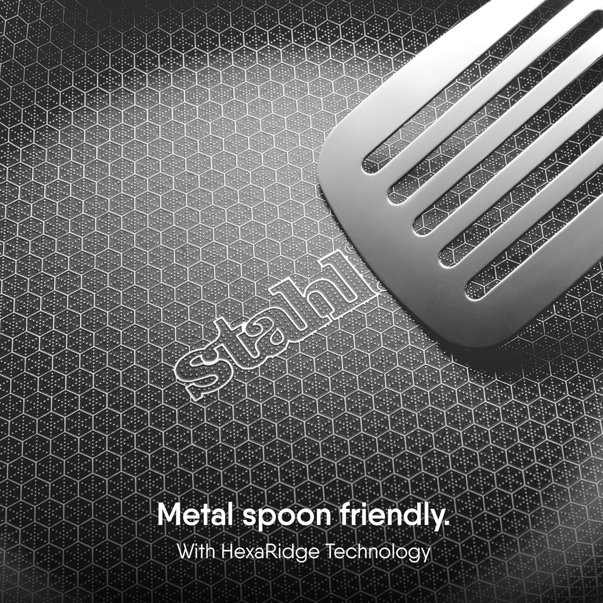 STAHL TRIPLY STAINLESS STEEL ARTISAN HYBRID Frypan WITH LID (NON-STICK)