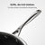 STAHL TRIPLY STAINLESS STEEL ARTISAN HYBRID Frypan WITH LID (NON-STICK)