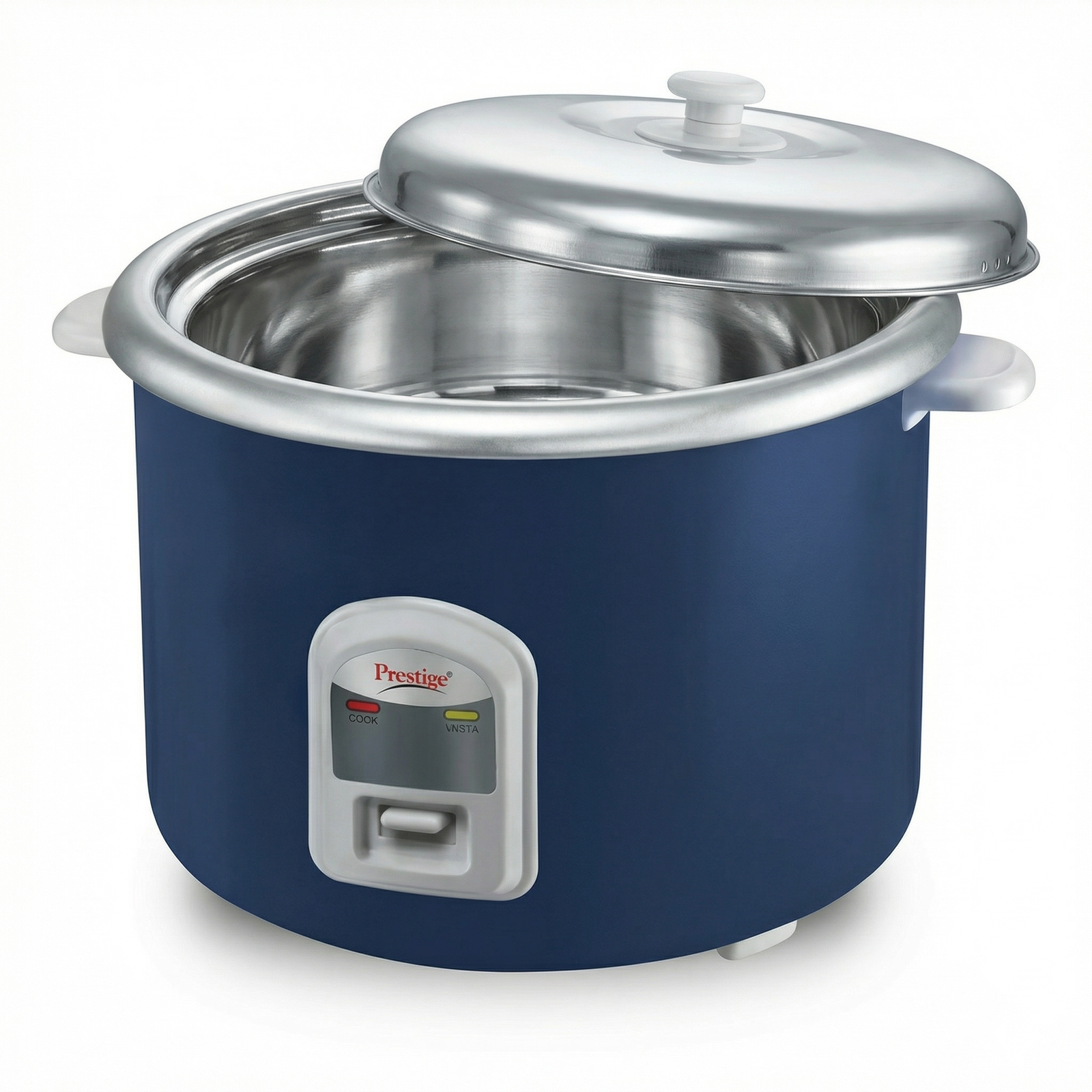 Prestige electric rice cooker Cute 2.8-2 SS with close-fit stainless steel lid and steam vent
