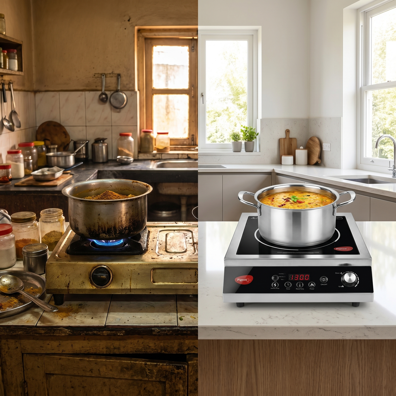 Pigeon Egnite 3500W Heavy Duty Commercial Infrared Cooktop