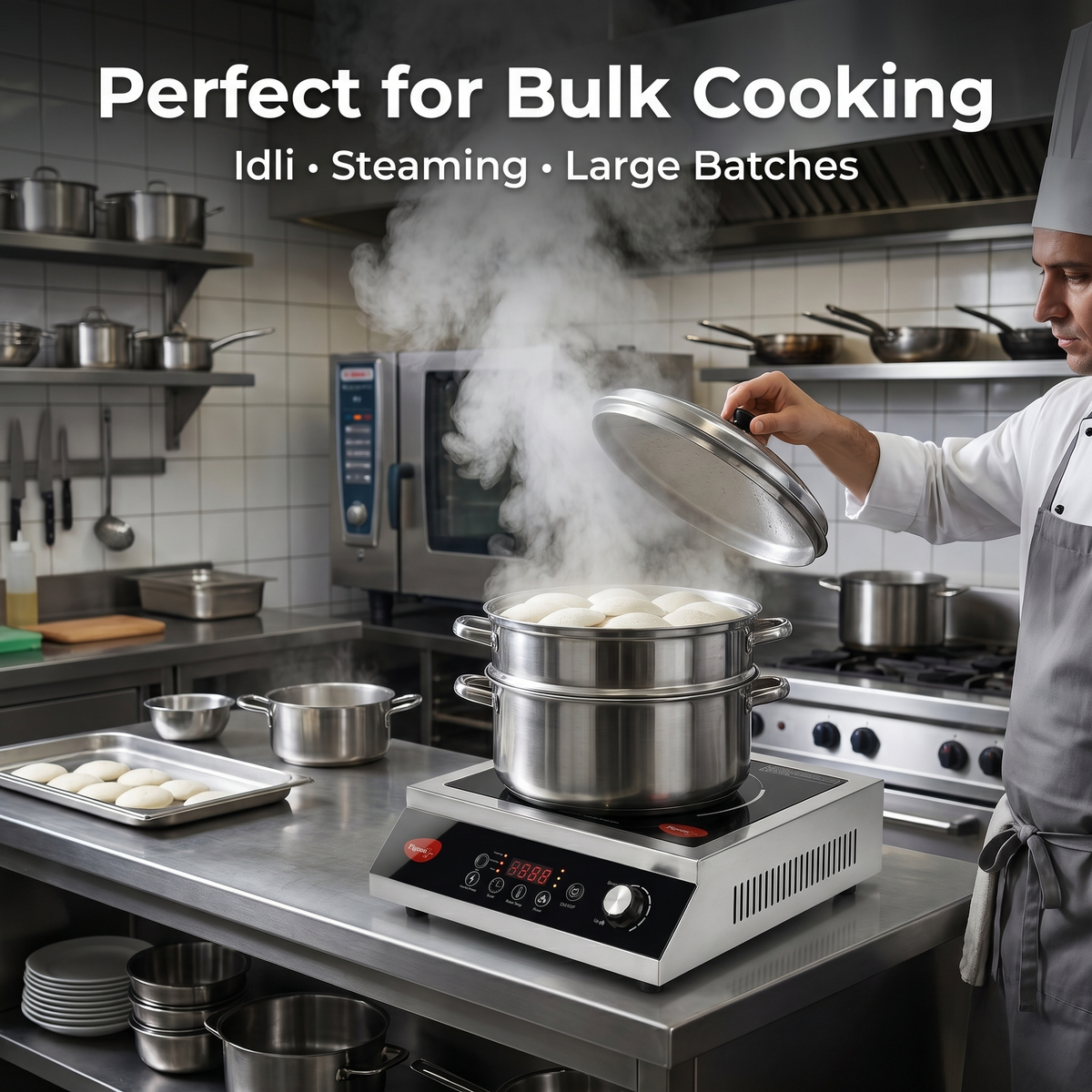 Pigeon Egnite 3500W Heavy Duty Commercial Infrared Cooktop