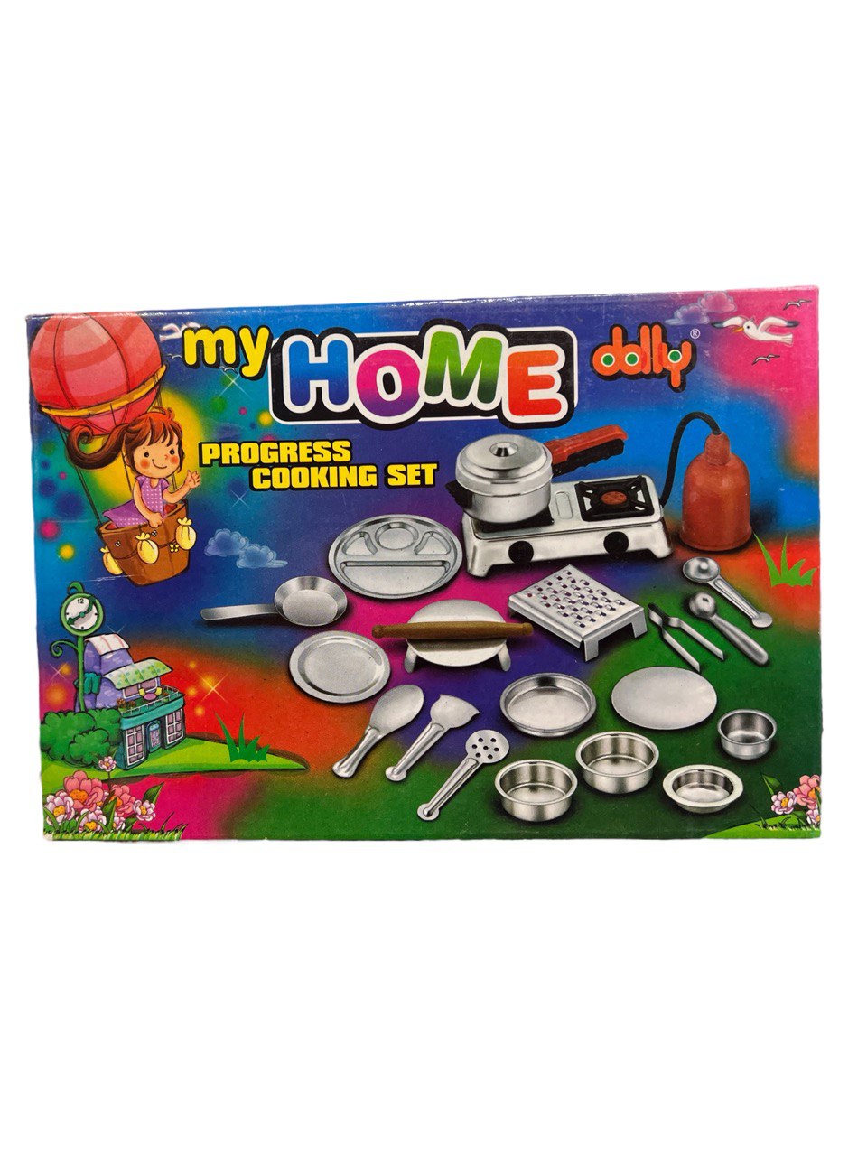 Kids Deluxe Miniature Kitchen Playset - My home