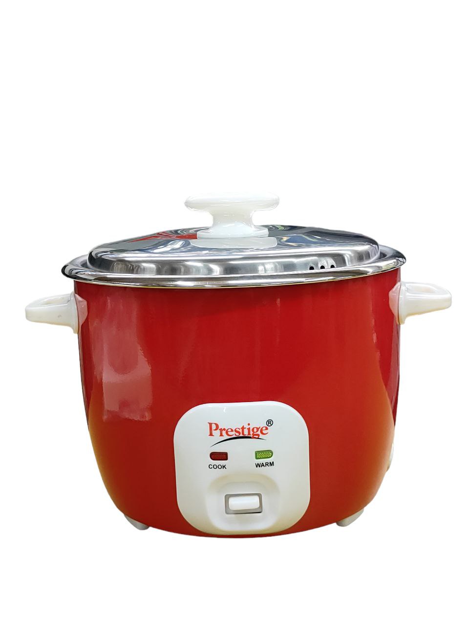 Prestige Delight Cute 1.8-SS Electric Rice Cooker | 1.8L Stainless Steel Pot, Keep-Warm Feature, Cool-Touch Handles | Versatile & Efficient Kitchen Essential