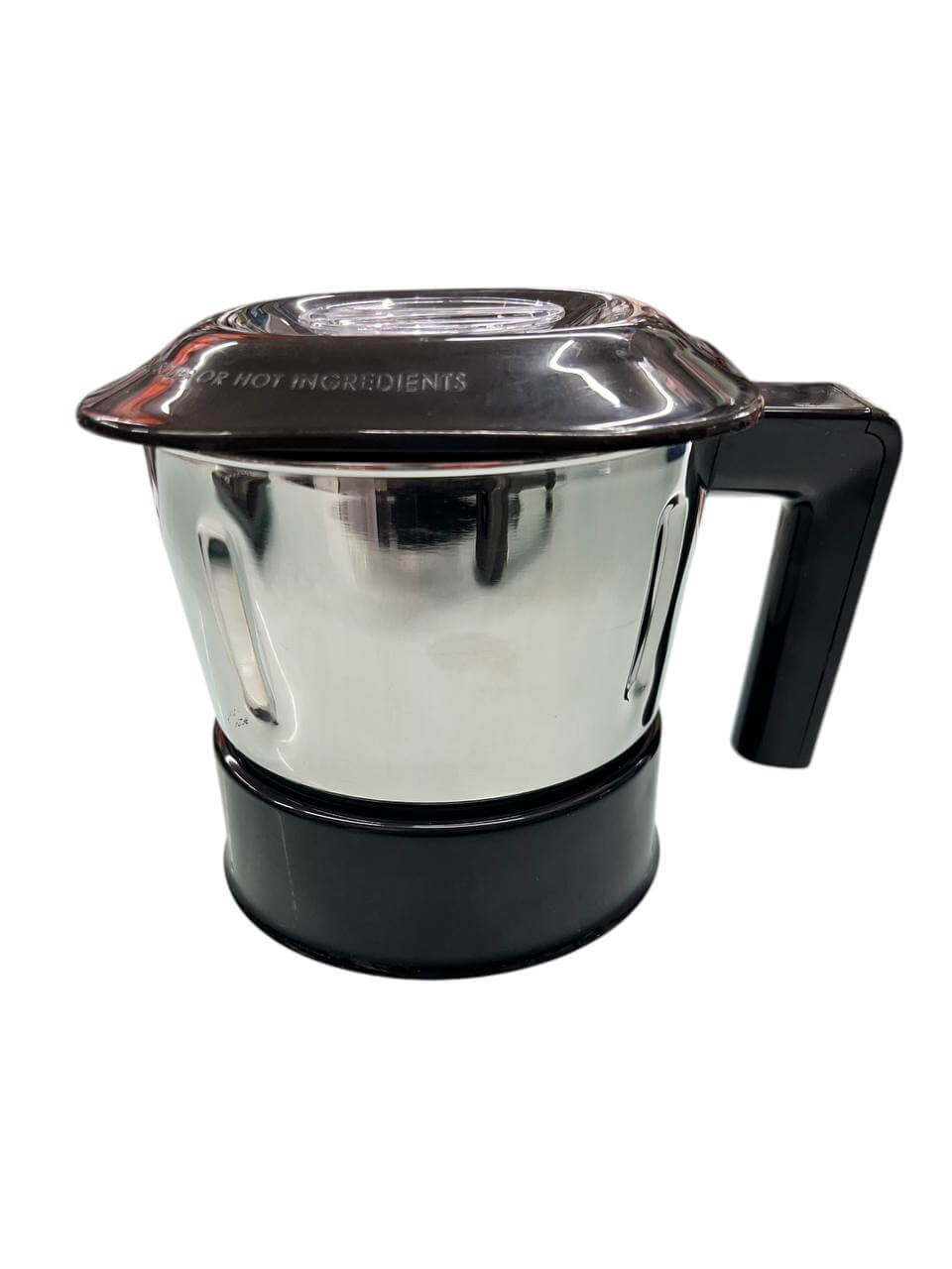 Ultra Replacement Stainless Steel Jar for Ultra Mixer Grinder, 0.8L, food-grade, perfect for spices and chutneys.