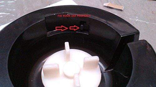 Preethi Steele MG 206 110 V, 550-Watt Mixer Grinder (Silver/Black), 110 volts for use in USA and Canada only - KITCHEN MART