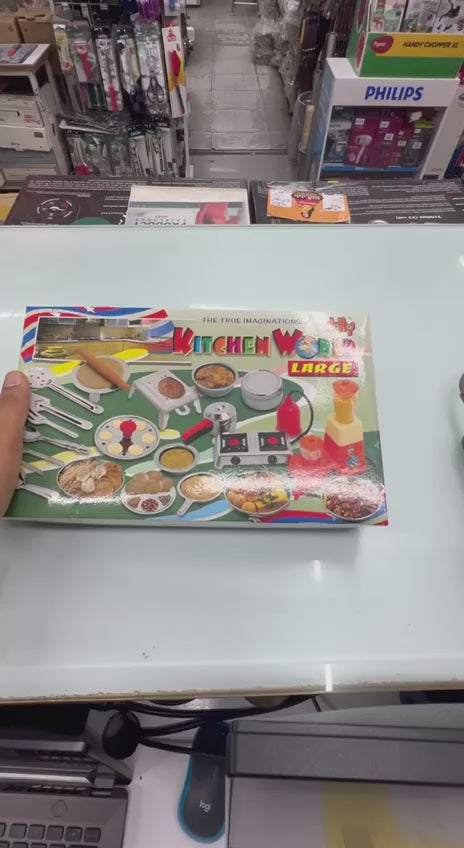 Kids Deluxe Miniature Kitchen Playset - Kitchen World