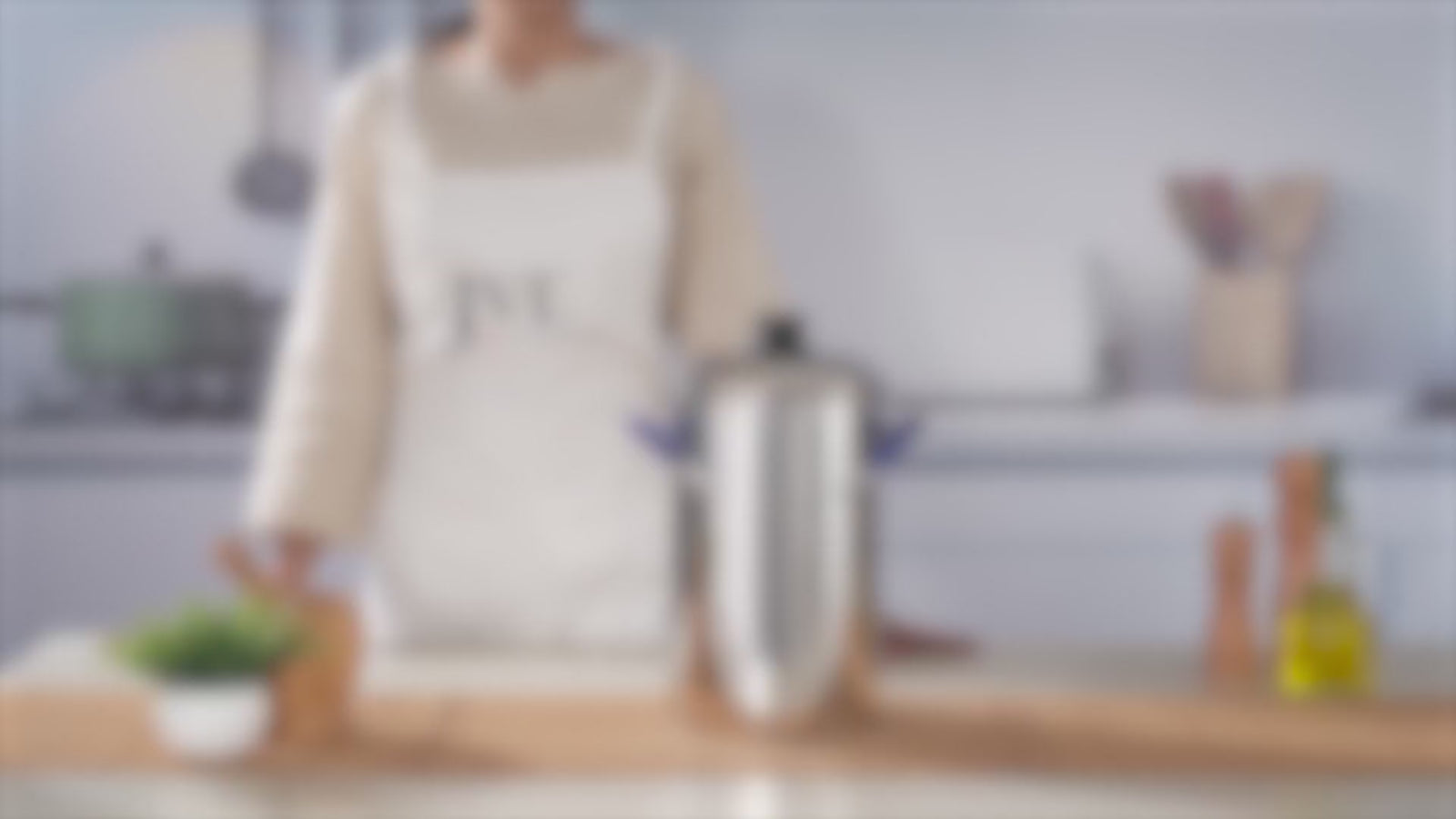 JVL stainless steel idly maker set in kitchen, ideal for making traditional South Indian dishes.