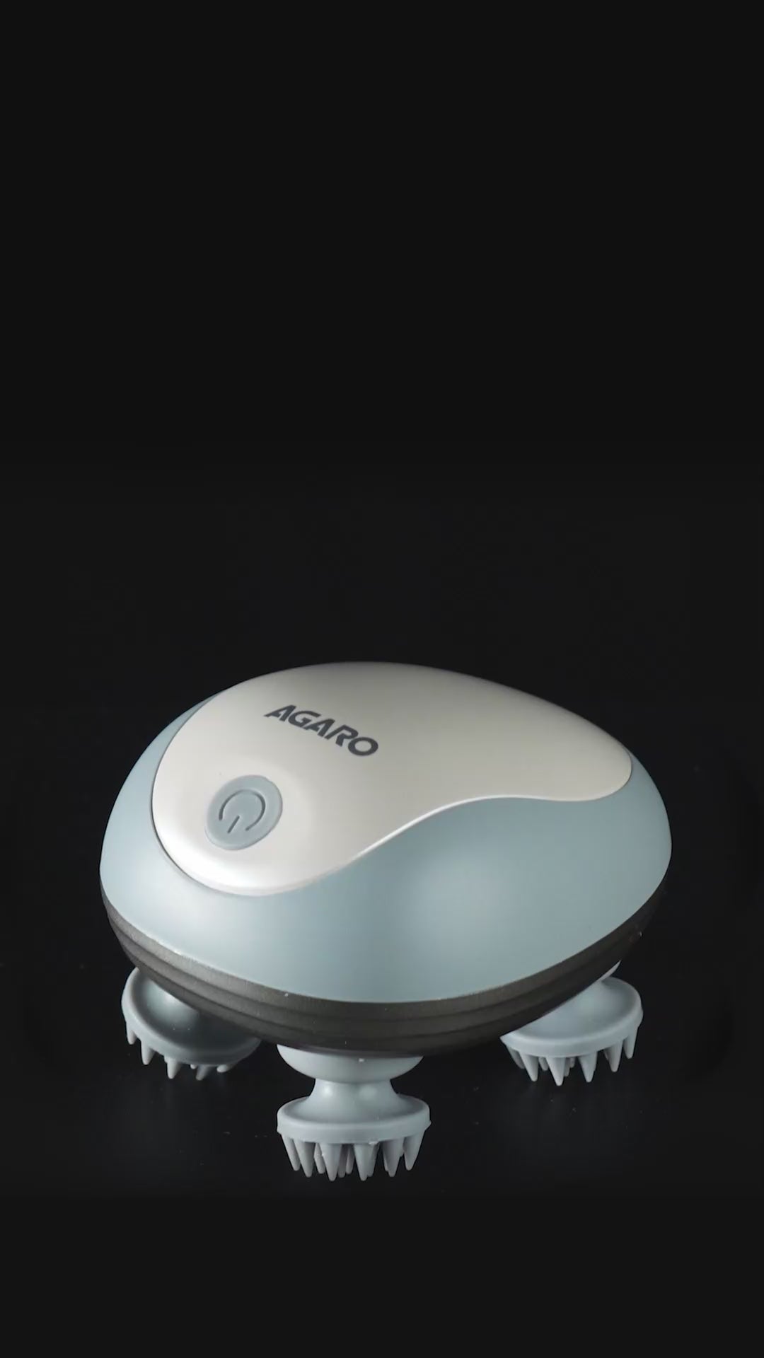 AGARO Scalp Massager, Rechargeable Electric Head Kneading Massager, 3 Speed Modes, video