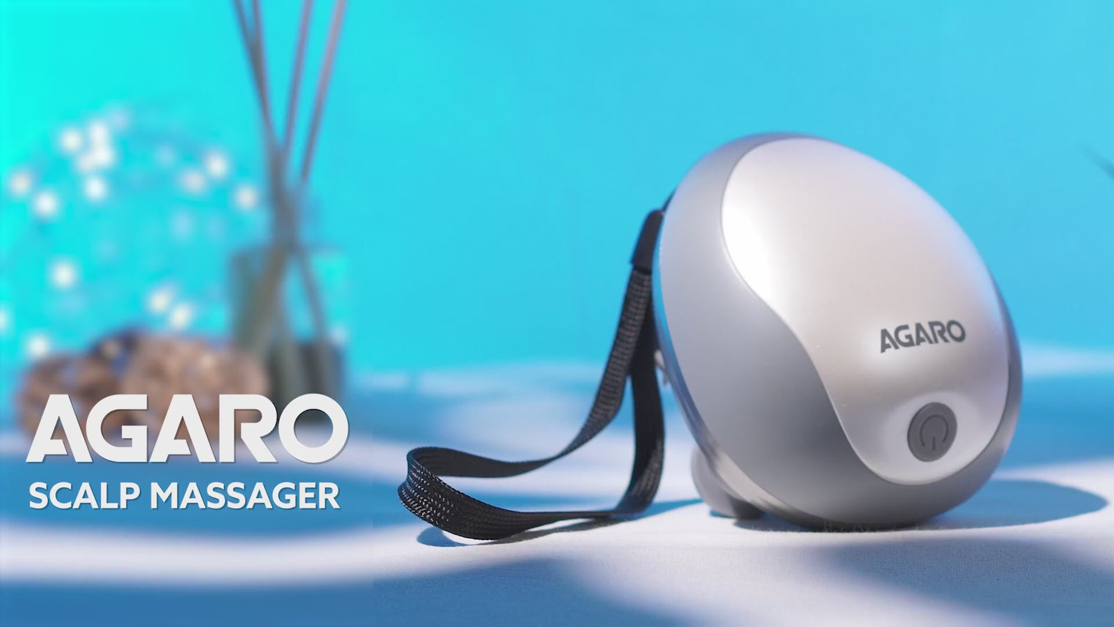 AGARO Scalp Massager, Rechargeable Electric demo video