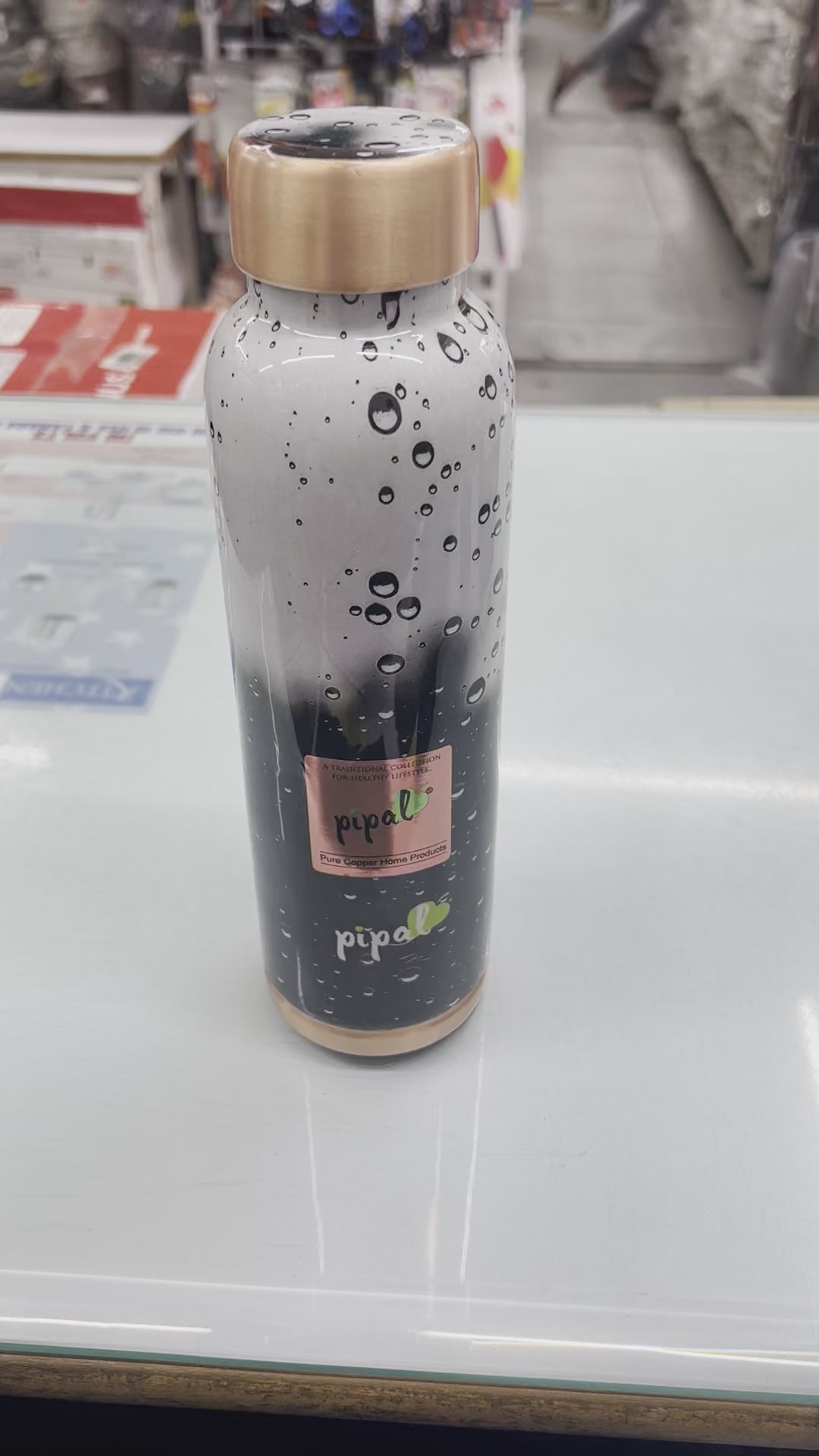 Pipal Pure copper Caliber Designer 1000ml  BW Drops