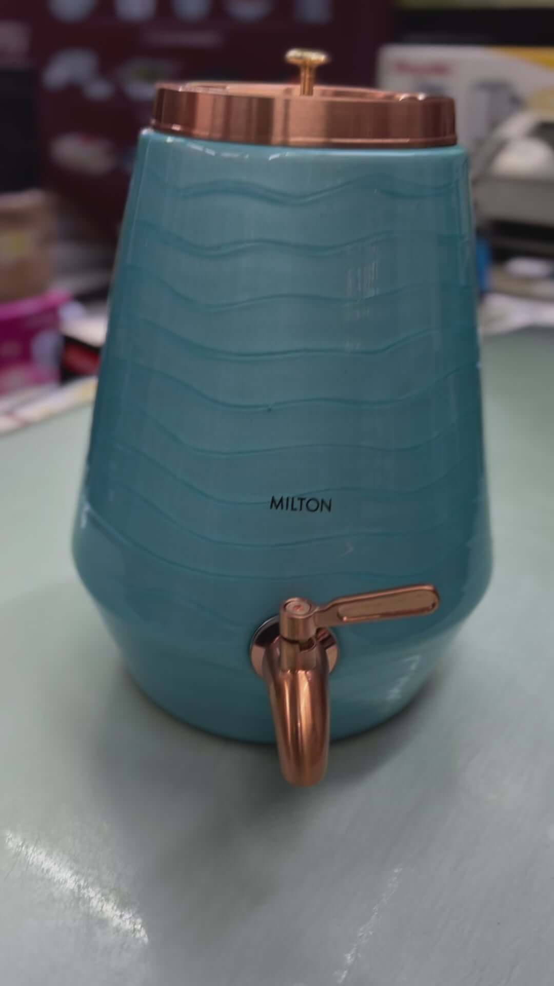 Milton Copper Neerja Matka – 5L | Traditional & Health-Boosting Water Storage