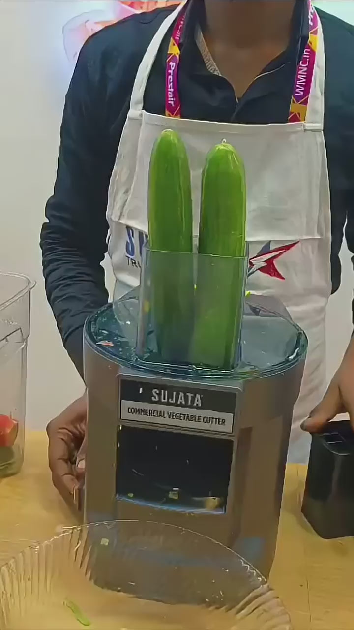 Sujata CVC01 Commercial Vegetable Cutter – Dicer, Slicer & Grater
