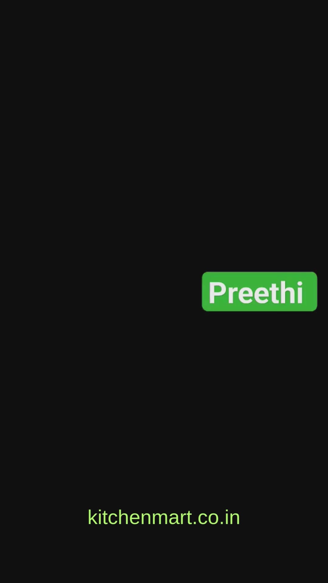 Preethi Glamsteel 3 Burners Gas Stove - Sleek Design, Brass Burners (S427)