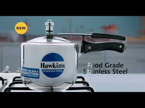 Hawkins Pressure Cooker, Stainless Steel Inner Lid Cooker